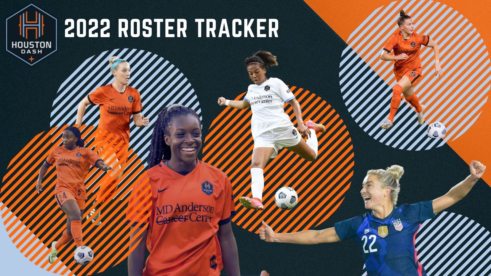 2022 Houston Dash offseason roster tracker